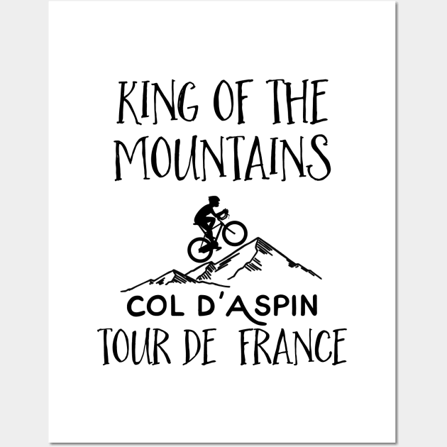 Col D`Aspin Tour de France For The Cycling Fans Wall Art by Naumovski